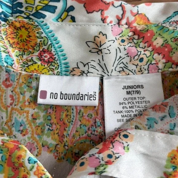 vintage paisley top - Picture 4 of 4